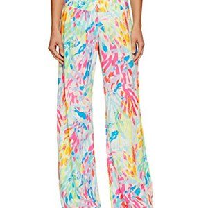 Lilly Pulitzer Bal Harbour sparkling sands palazzo pants XS